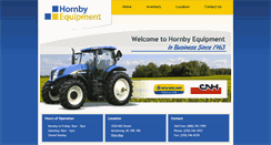 Desktop Screenshot of hornbynewholland.com