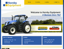 Tablet Screenshot of hornbynewholland.com